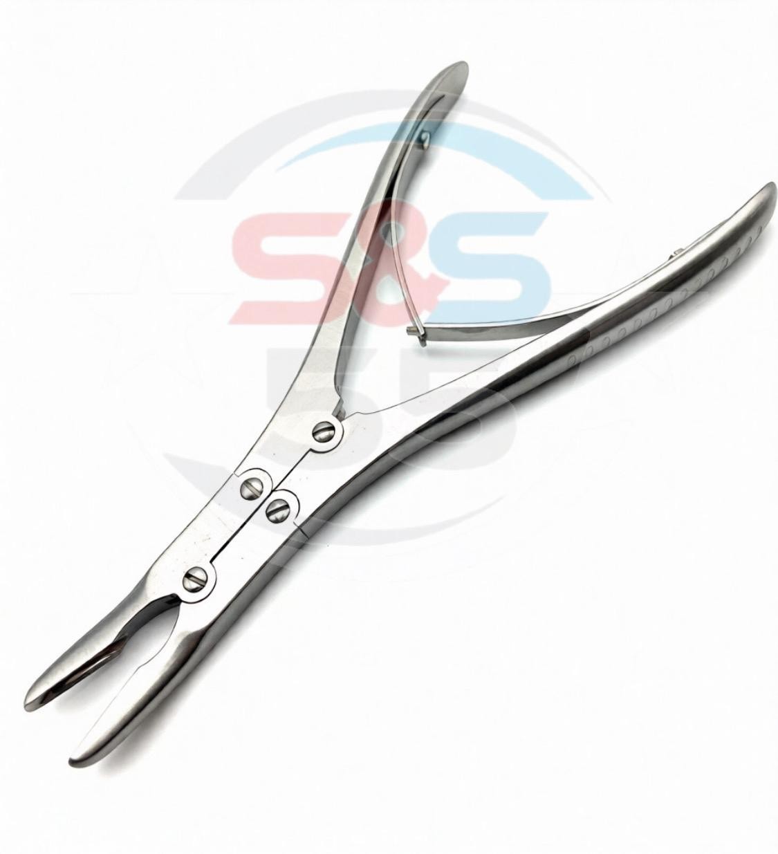 Ruskin Bone Rongeur Curved 71/2” X 19CM Orthopedic Instrument High Quality