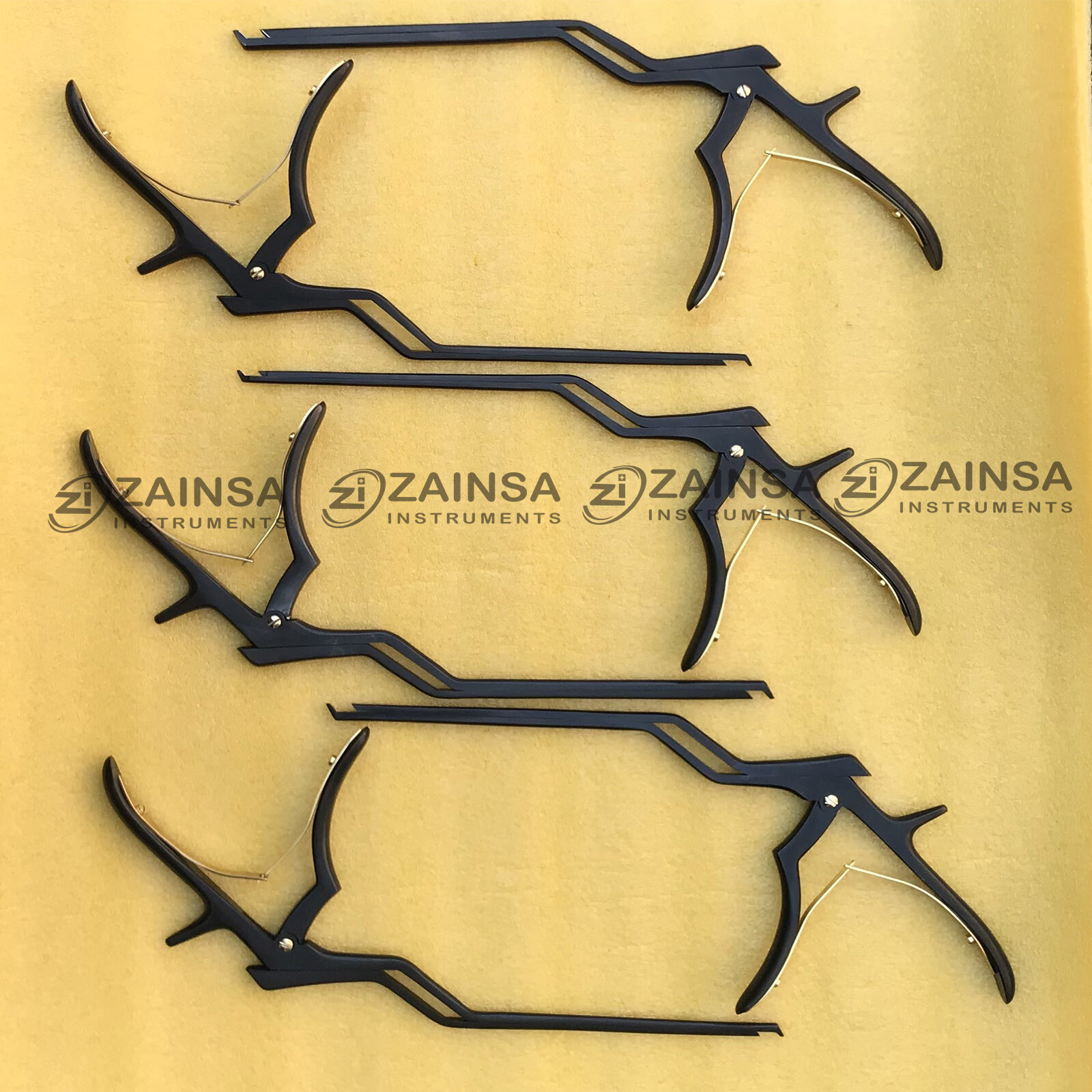 Kerrison Bayonet Bone Spine Rongeur, German Orthopedic Instruments Set of 6 PCs