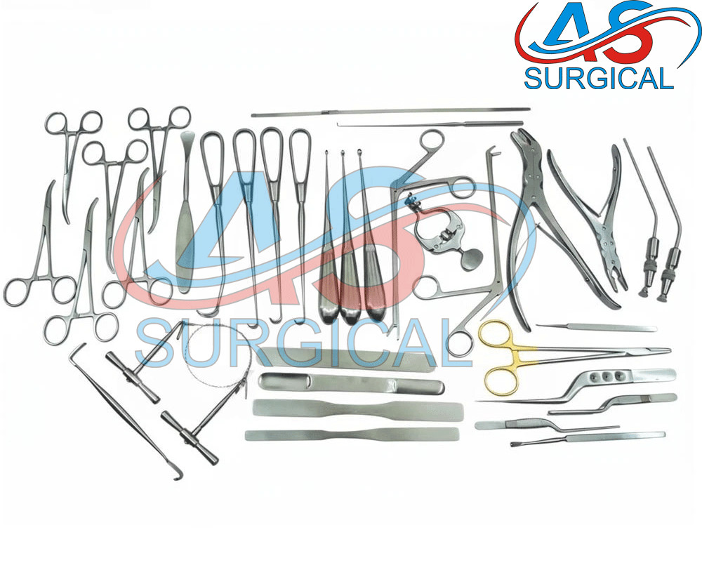 Basic Craniotomy Set of 40 Pcs Spine Orthopedic Instruments Premium Quality