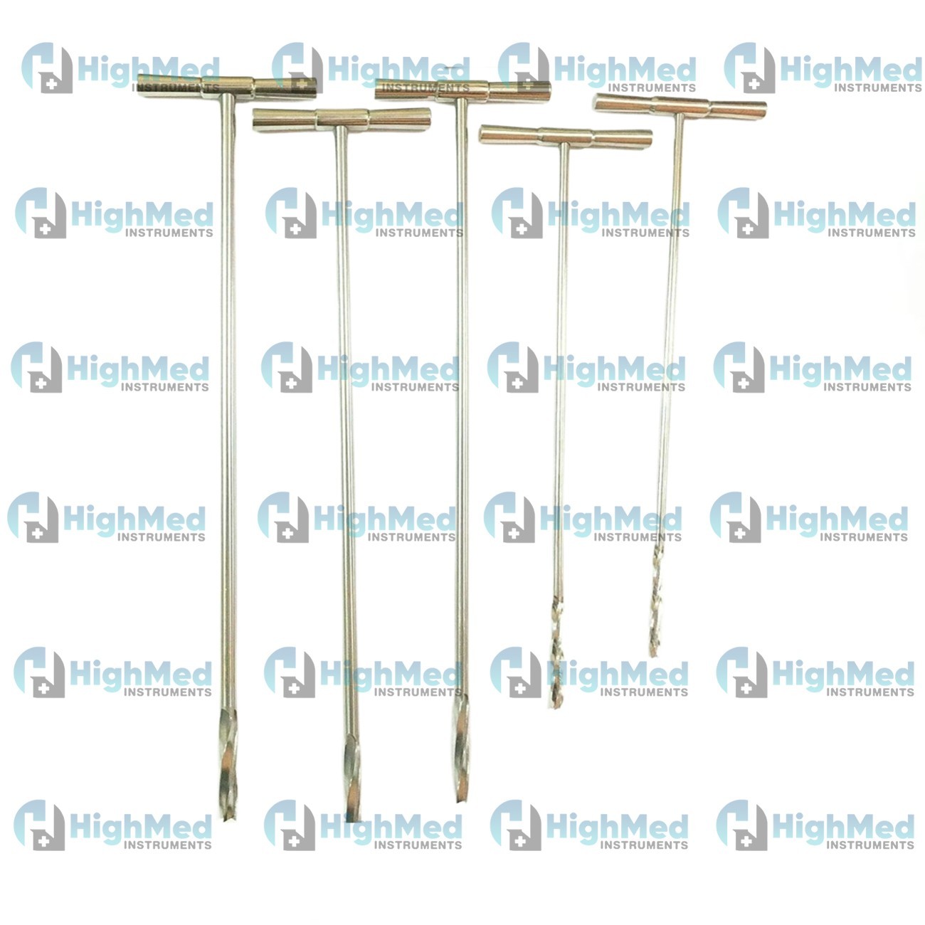 Cannulated Reamer in T Handle 6mm to 13mm Surgical Instrument