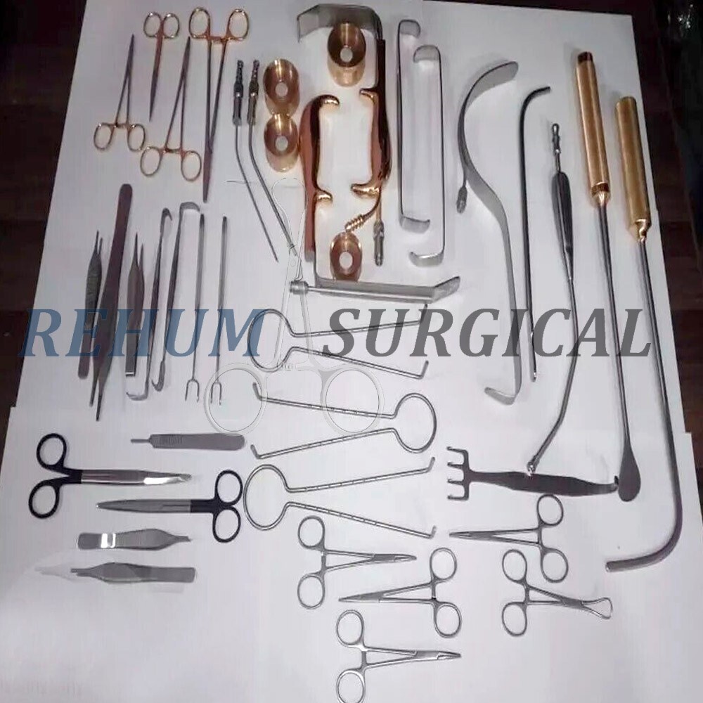 Breast Augmentation Plastic Surgery, Set Of 38 Pcs Surgical Instruments