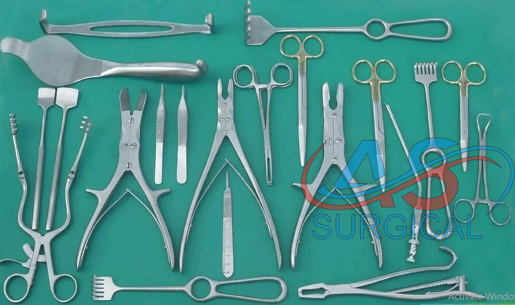 Basic Major Orthopedic Set Of 21 Pieces surgical Instruments