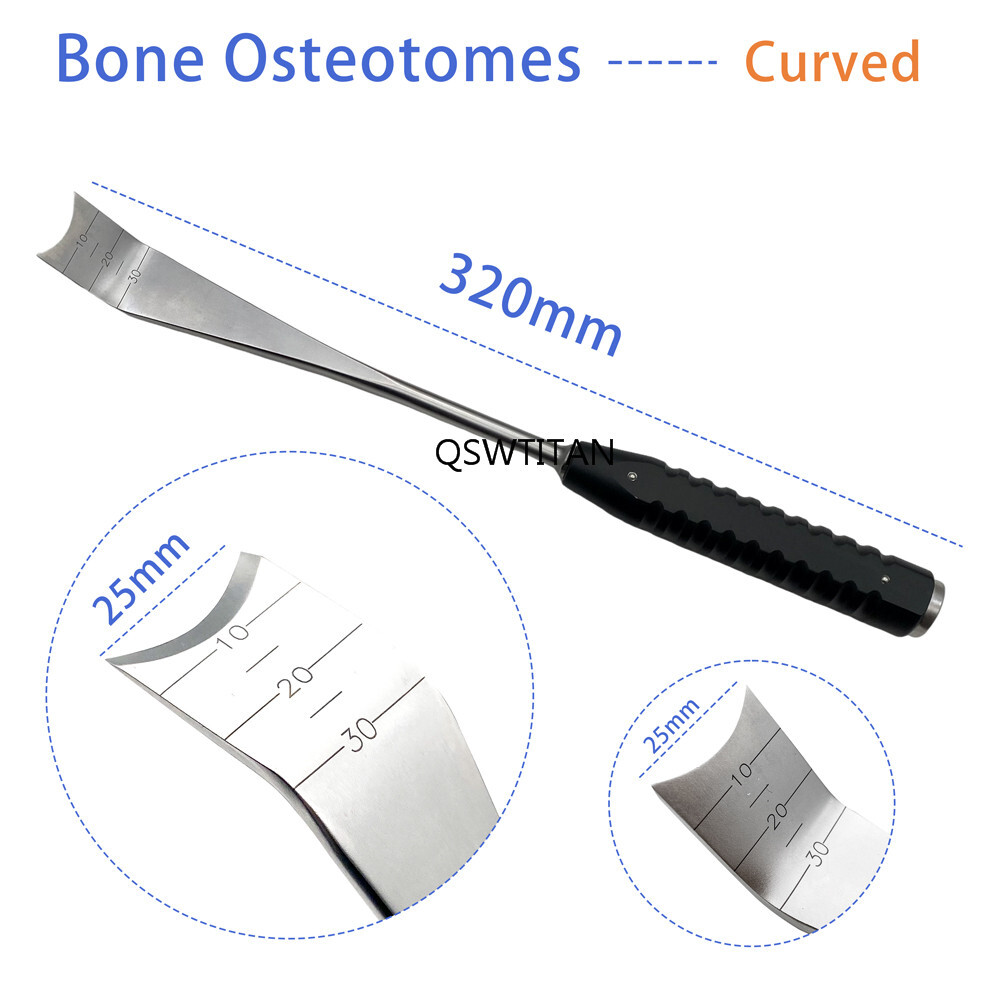 Osteotomes Chisels Bone Knife Orthopedic Veterinary Surgical Instruments