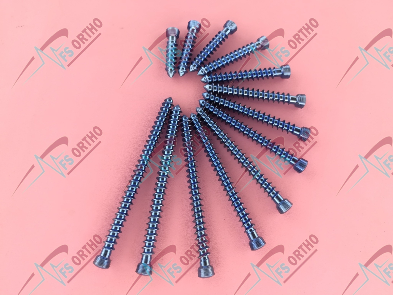 6.5mm Locking Cancellous screws full thread Screws Set of 151 pcs TT