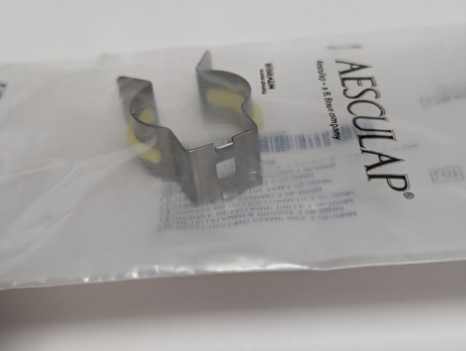 AESCULAP JG353R Metal Holding Clamp Size 3 20-30 mm Made In Germany (NEW).