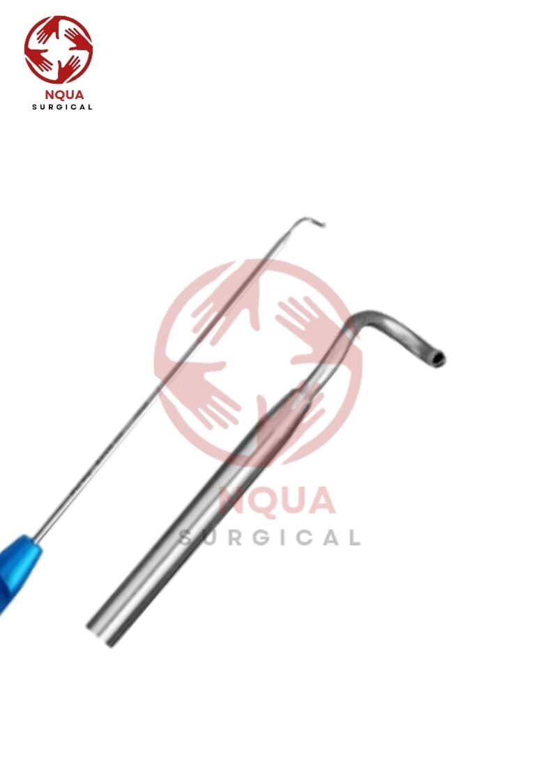 Shoulder arthroscopy instruments Suture Lasso 45 degree Right suture passer
