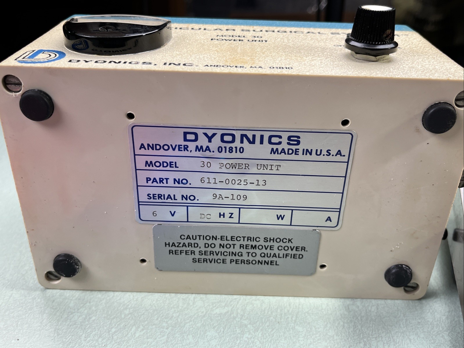 Dyonics Intra Articular Surgical System Model 30 Lot UNTESTED With Brief Case