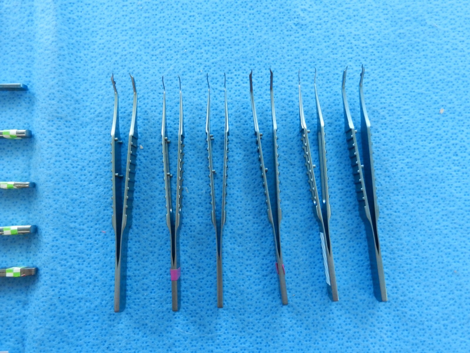 D8916 Precision Duckworth & Kent Storz Lot of Titanium Eye Instruments