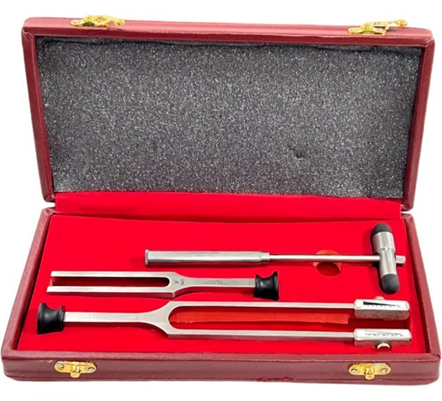New Rydel Seiffer Tuning Fork Set of 3 Neurology Surgical Instruments
