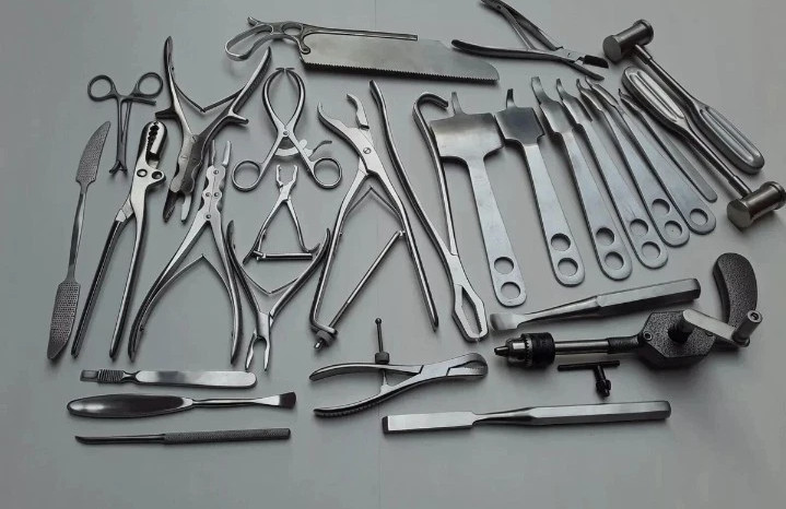 Orthopedic Retractor Bone Drill Saw Surgical Surgery Instruments 29 Set Pcs A+