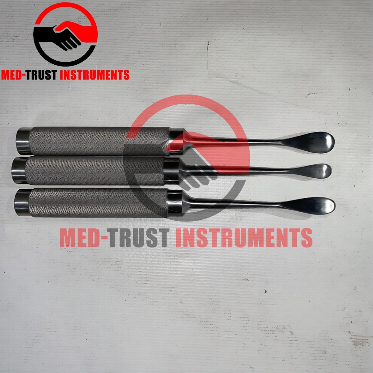 Cobb Spinal Elevators Curved Set Of 3 Orthopedic Surgery Surgical Instruments
