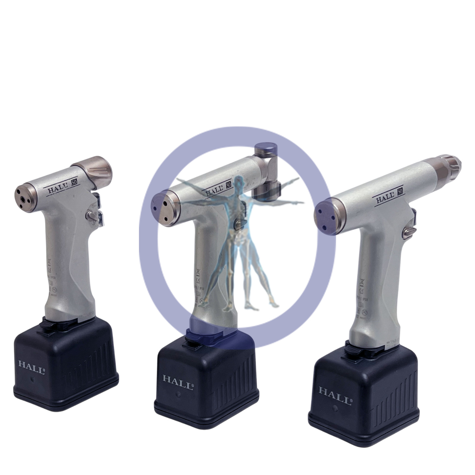 Conmed Hall 50 Large Bone Power Set *With 3 Month Warranty*