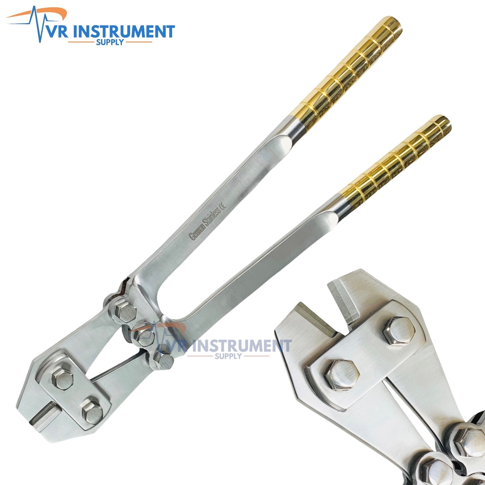 T/C German Pin-Wire & Rods Cutter Heavy Duty Surgical Orthopedic Veterinary 12″