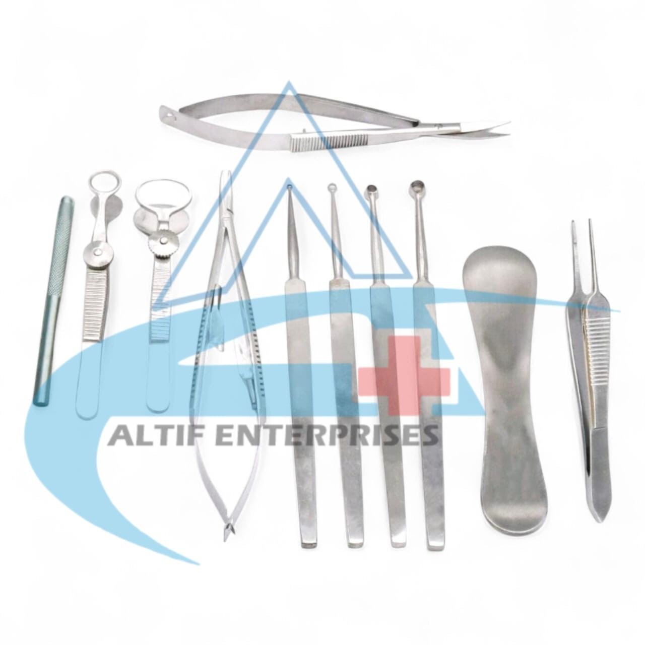 Chalazion Eye Surgery Instruments Kit Ophthalmic Cataract Surgery 11 Pieces Set