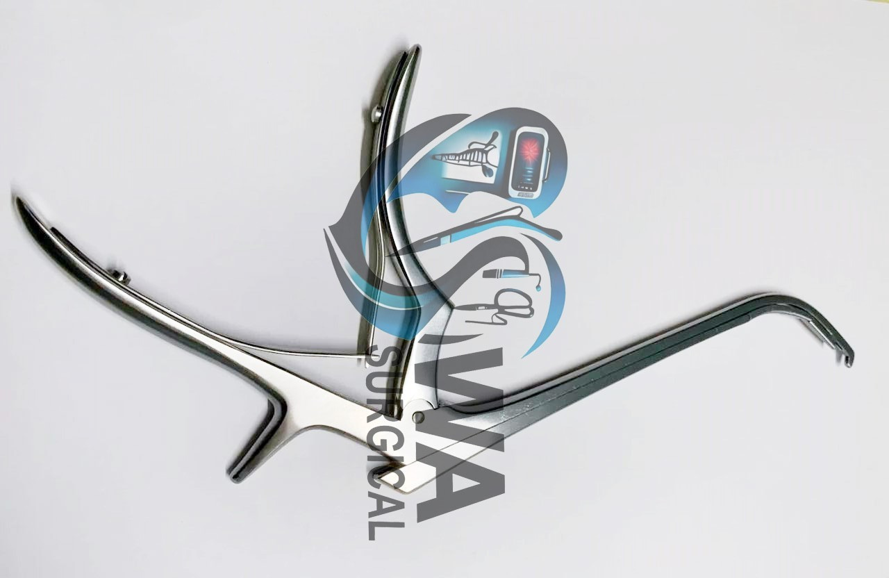 Sinus Frontal Punch With Link Chain Sheath Backward Cutting ENT Endoscopic Nasal