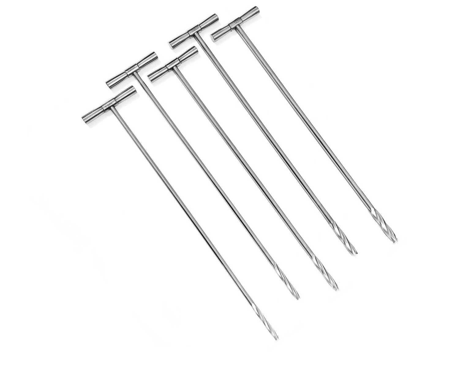 Cannulated T Handle Reamer 8mm to 12mm Lot of 5pcs Stainless Steel Instrument