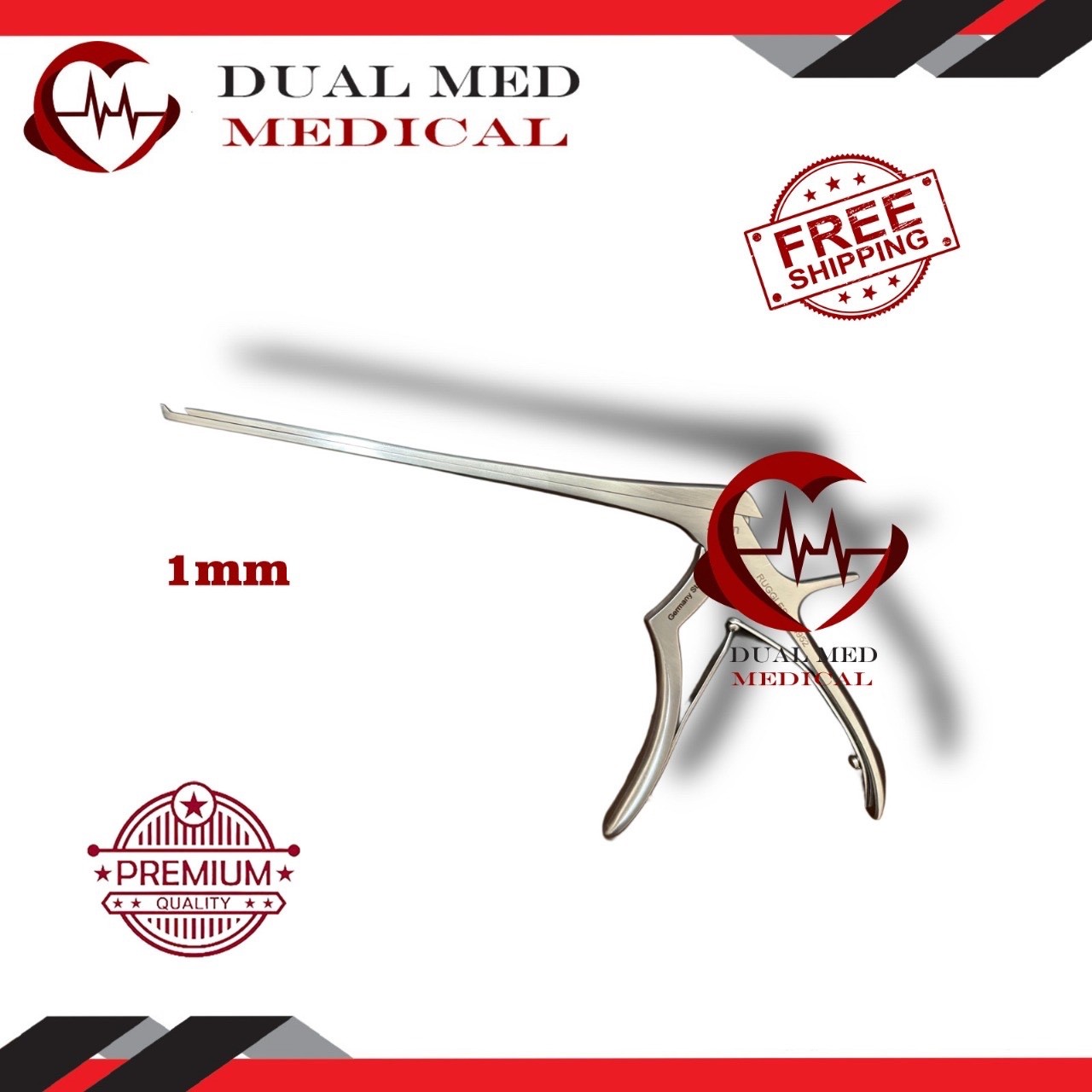 Ruggles INTEGRA RN4951 Micro Kerrison Rongeur 1mm 40° Up
