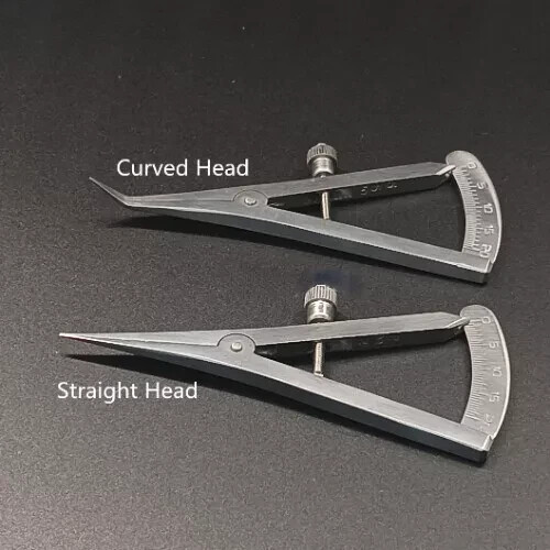 Angled Castroviejo Caliper 0 TO 20/40 MM 3.5″ Surgical Dental Instruments