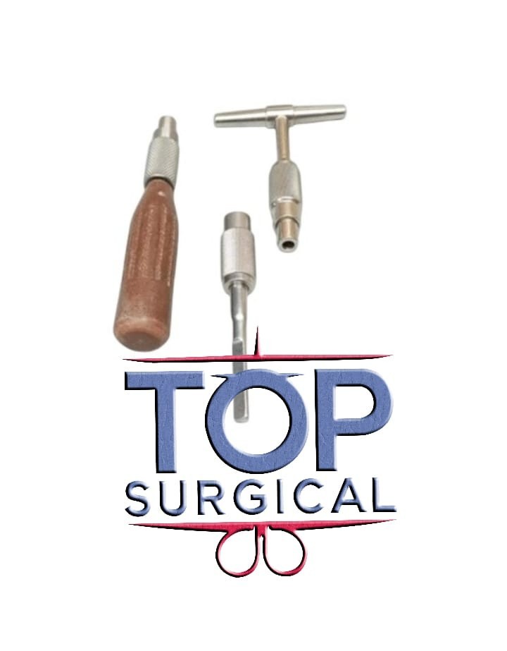 Quick coupling with fiber handle stainless steel set 3 pcs orthopedic instrument