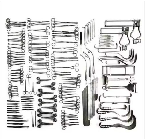 197 pcs Laparotomy Surgery Set – Surgical Premium Quality Instruments