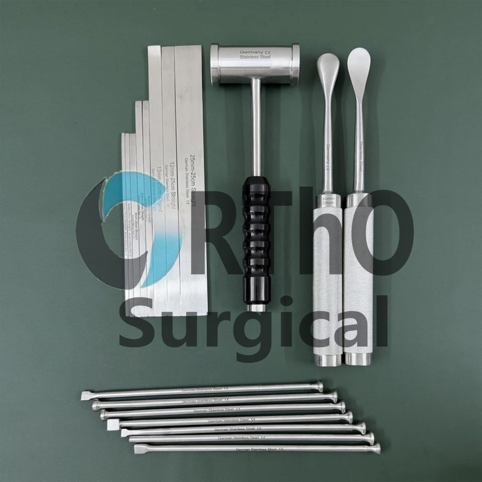 Bone Osteotomy Set Orthopedic Surgery instruments of 18 PCs Major Surgery Instru