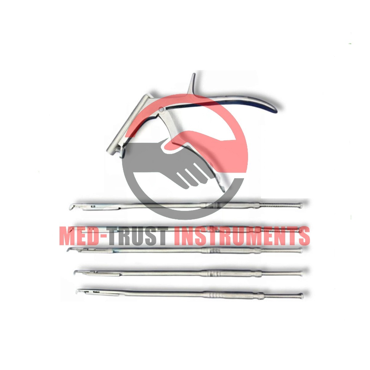 Kerrison Rotating Rongeur Set – Interlaminar Spine Orthopedic Instruments