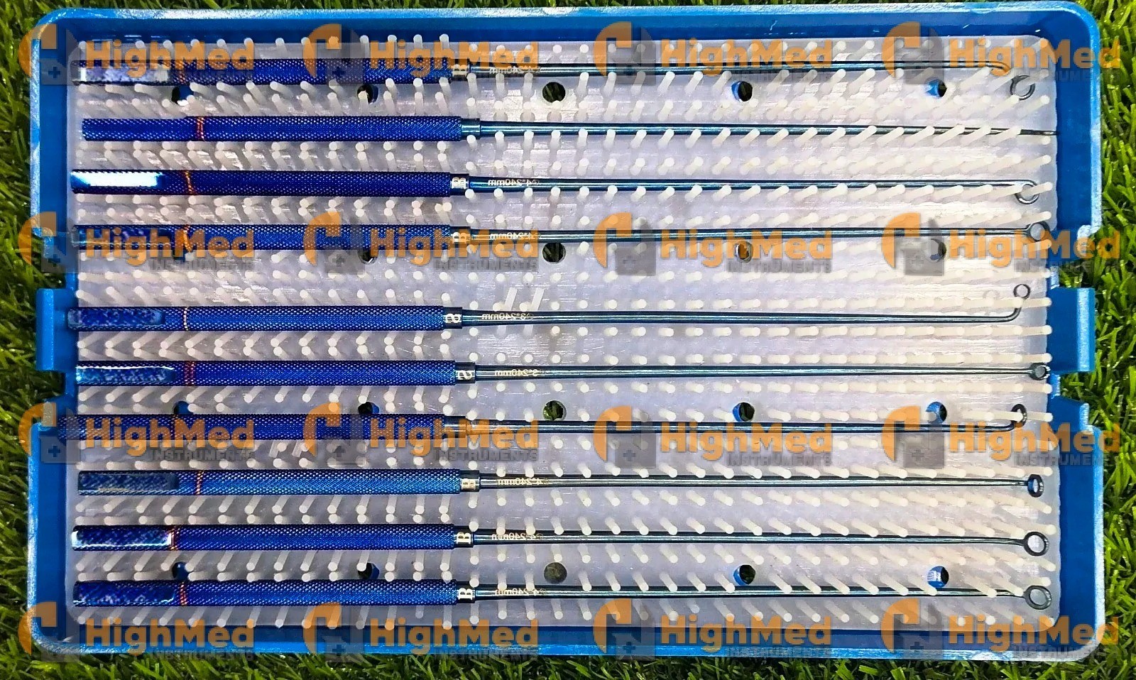 12pcs/set Micro Nerve Hook Neurosurgery hook Micro Spatula Dissectors Curette