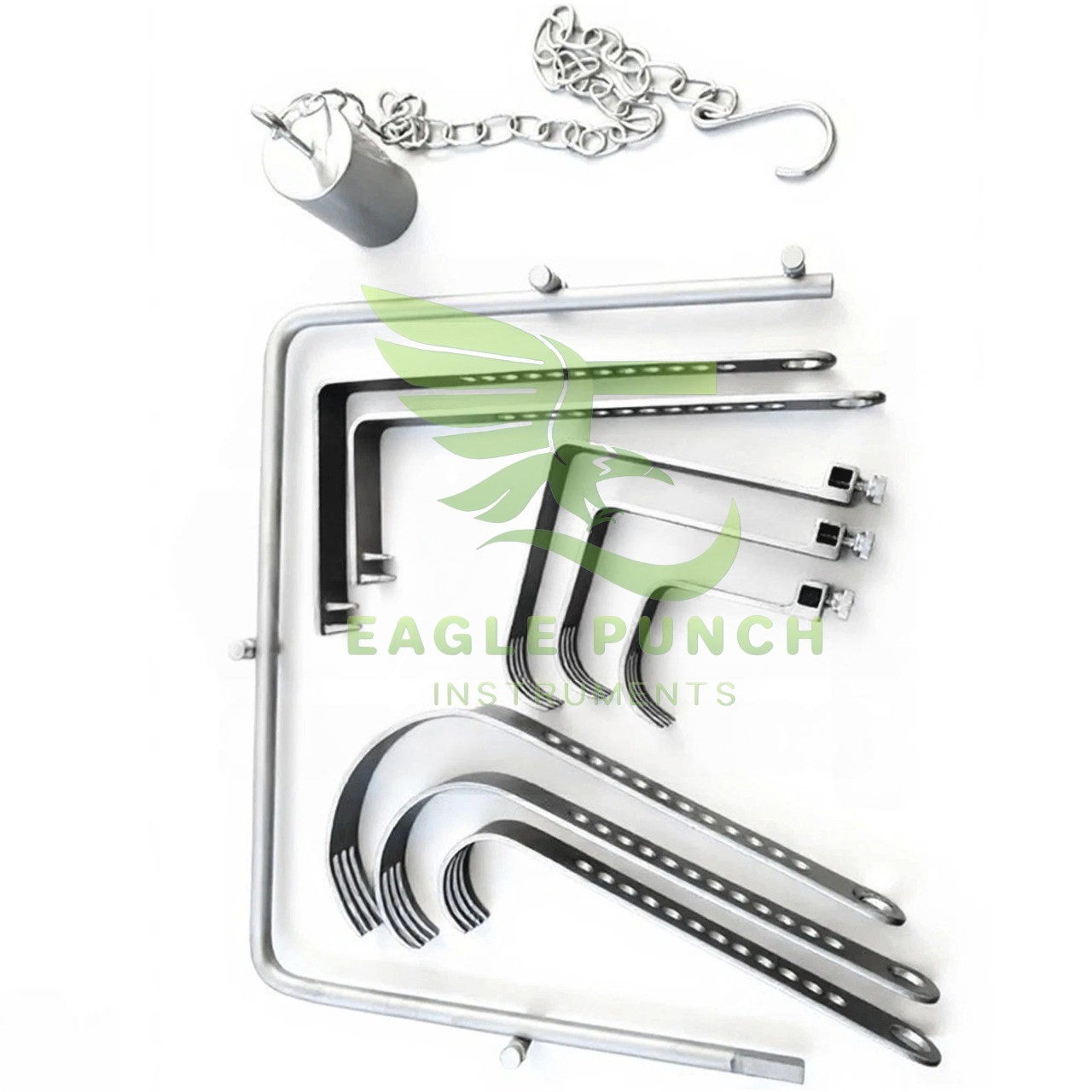 Charnley Initial Incision Retractor Complete Set of 10 Pcs Surgical Instruments