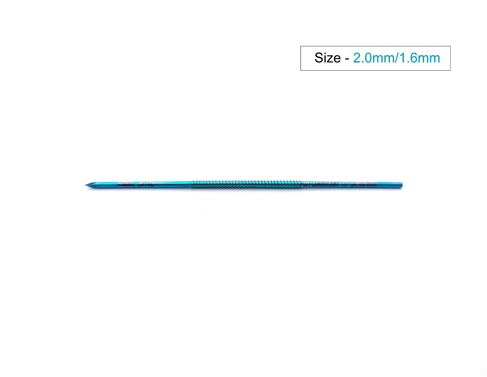 Steinmann Pin Center Threaded Titanium veterinary