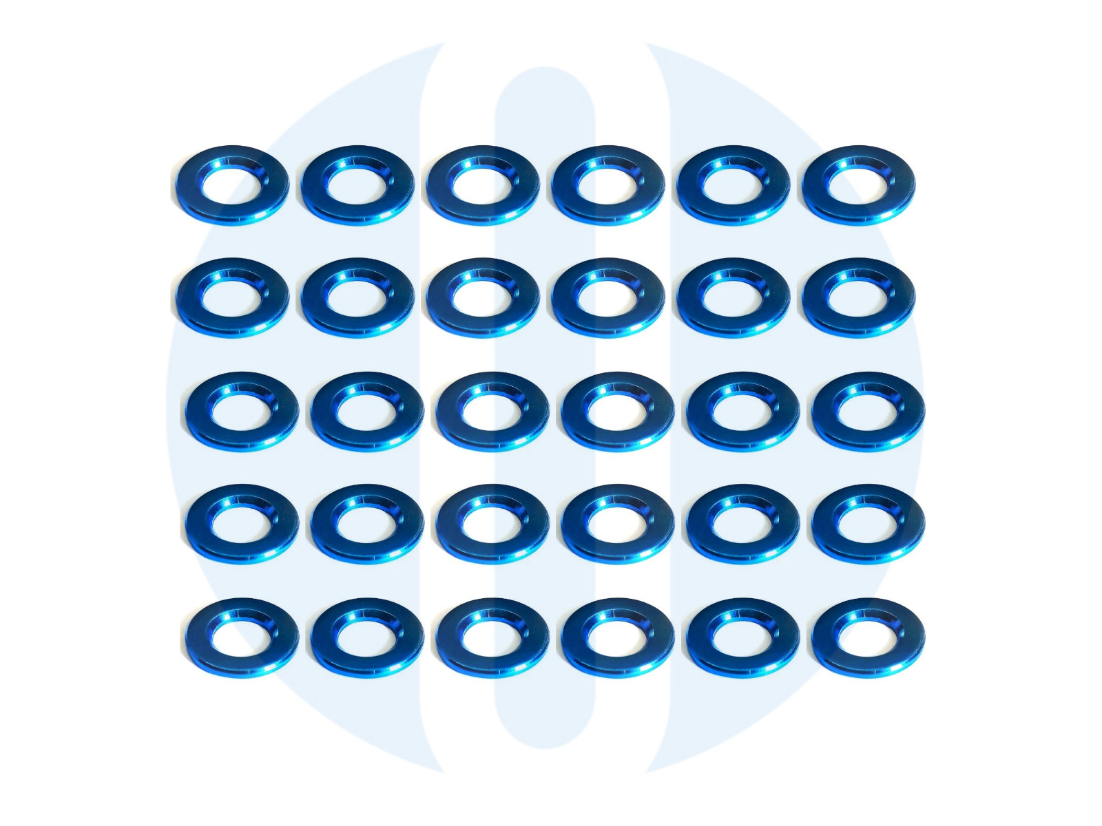 4.0mm Titanium Washers 100 Pcs Set Precision Hardware Components