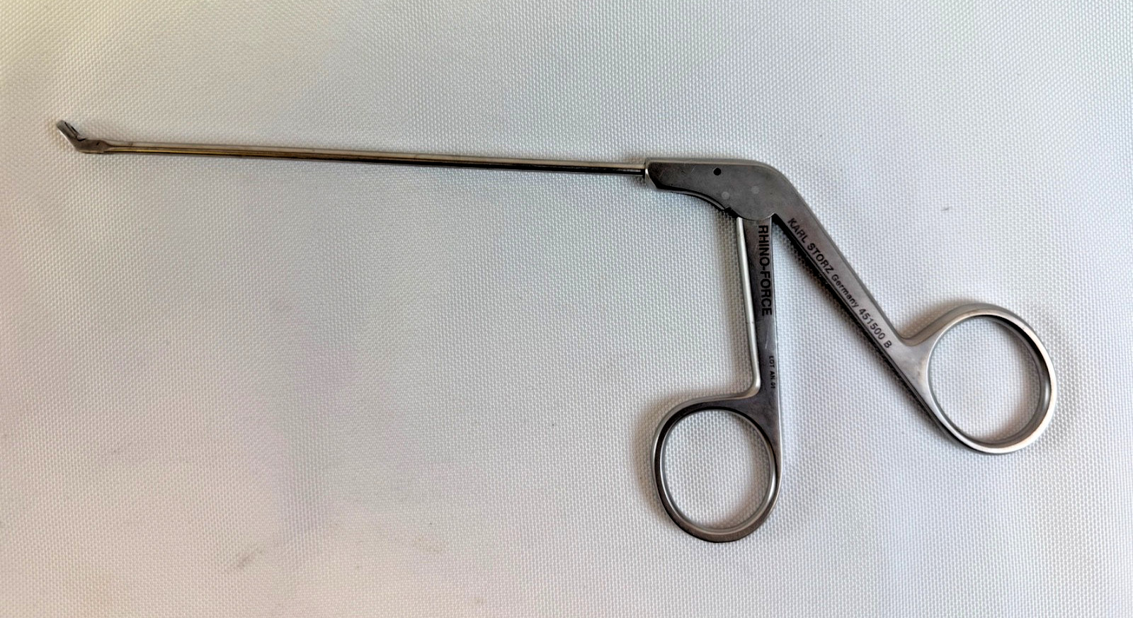 Karl Storz 451500B Blakesley Rhino Force Size 0 Upturned 45° 3mm Through Cut ENT