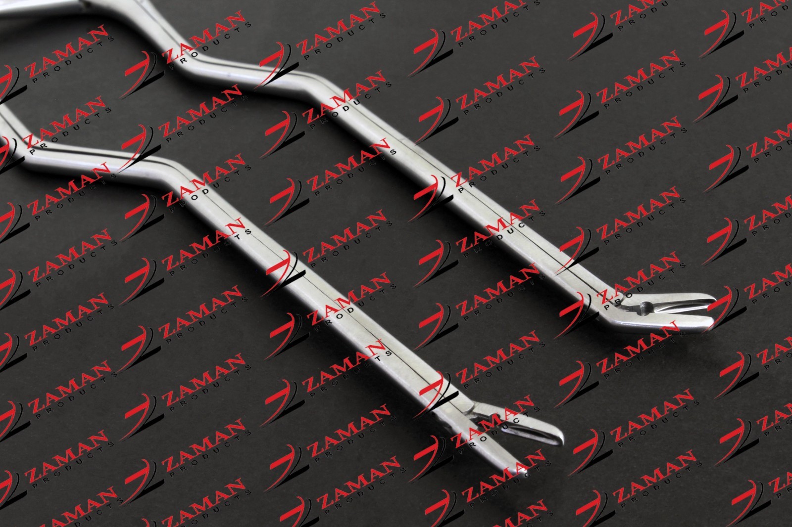 Cushing Disc Rongeur Bayonet Forceps Straight And Up 2,4 mm 6 PCs Set By ZP