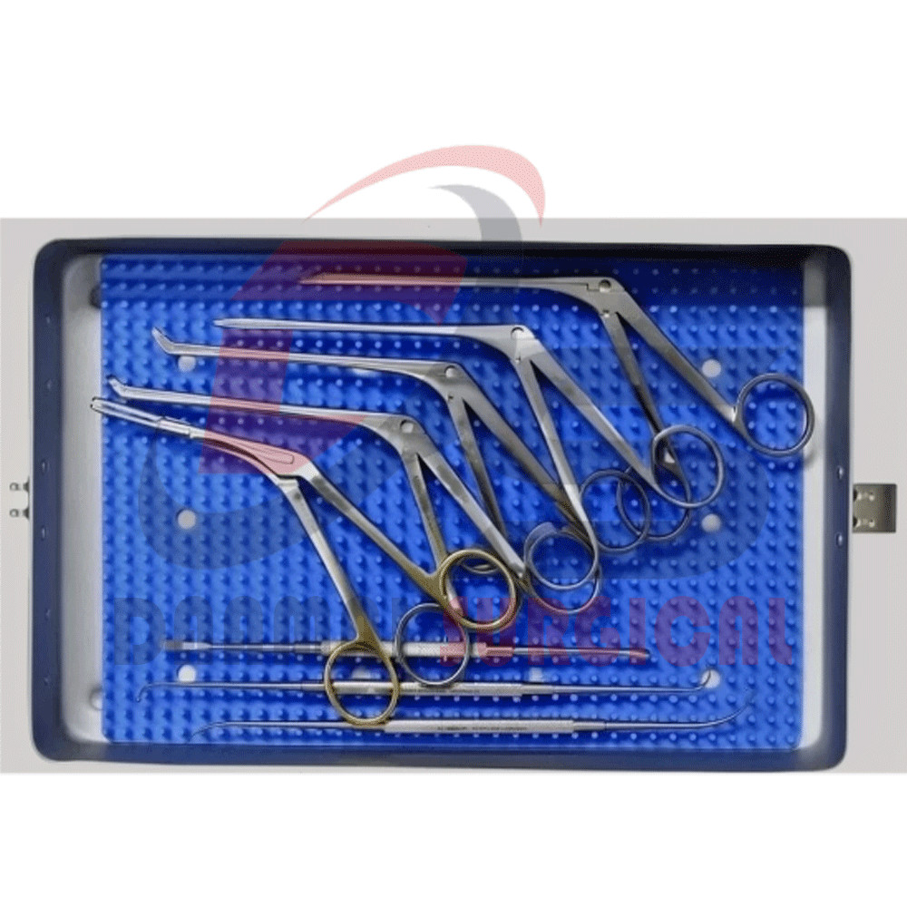10 Pcs Minor Fess instruments set Endoscopic Sinus surgery ENT Surgical Set