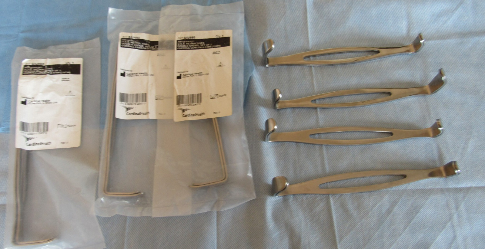 Lot of 14 (7) Sets Centurion Army Retractors SA3660 Double Ended 8-1/4″ Pakistan