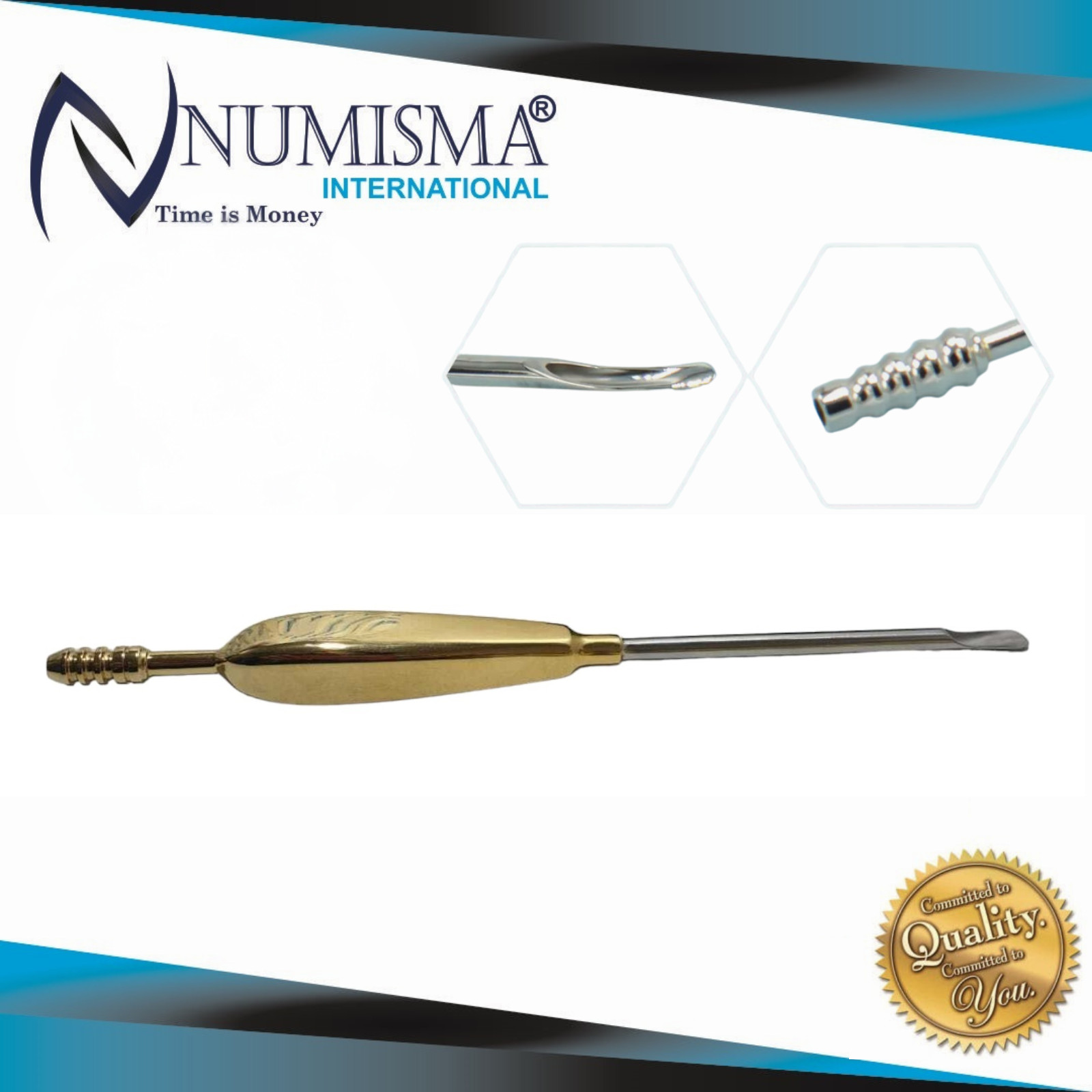 Endoscopic Browlift Suction Elevator Face & Forehead Lift Dissectors Instruments