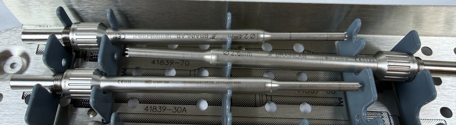 BrainLab 52306B Universal Spine Instruments Tray Set Neuro