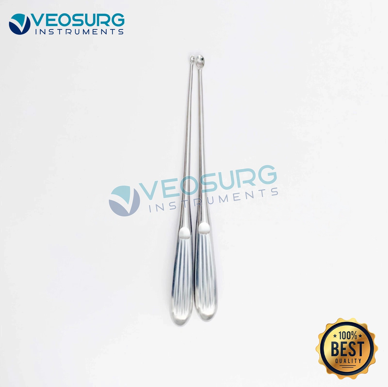 Spratt Spinal Fusion Curette 9”, Set of 8 Pcs Orthopedic Surgical Instruments