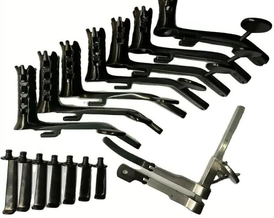 Discectomy Retractor Casper Micro Lumber Spinal Surgery Instruments 15 PCS A+