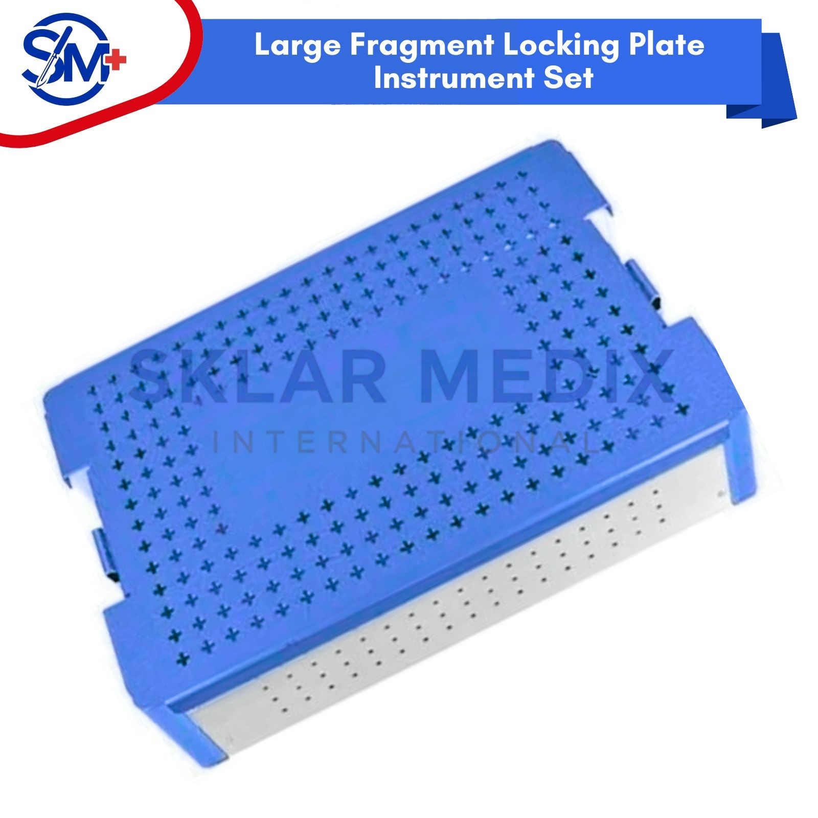 Orthopedic Surgical Instruments Large Fragment Locking Plate Instrument Set CE