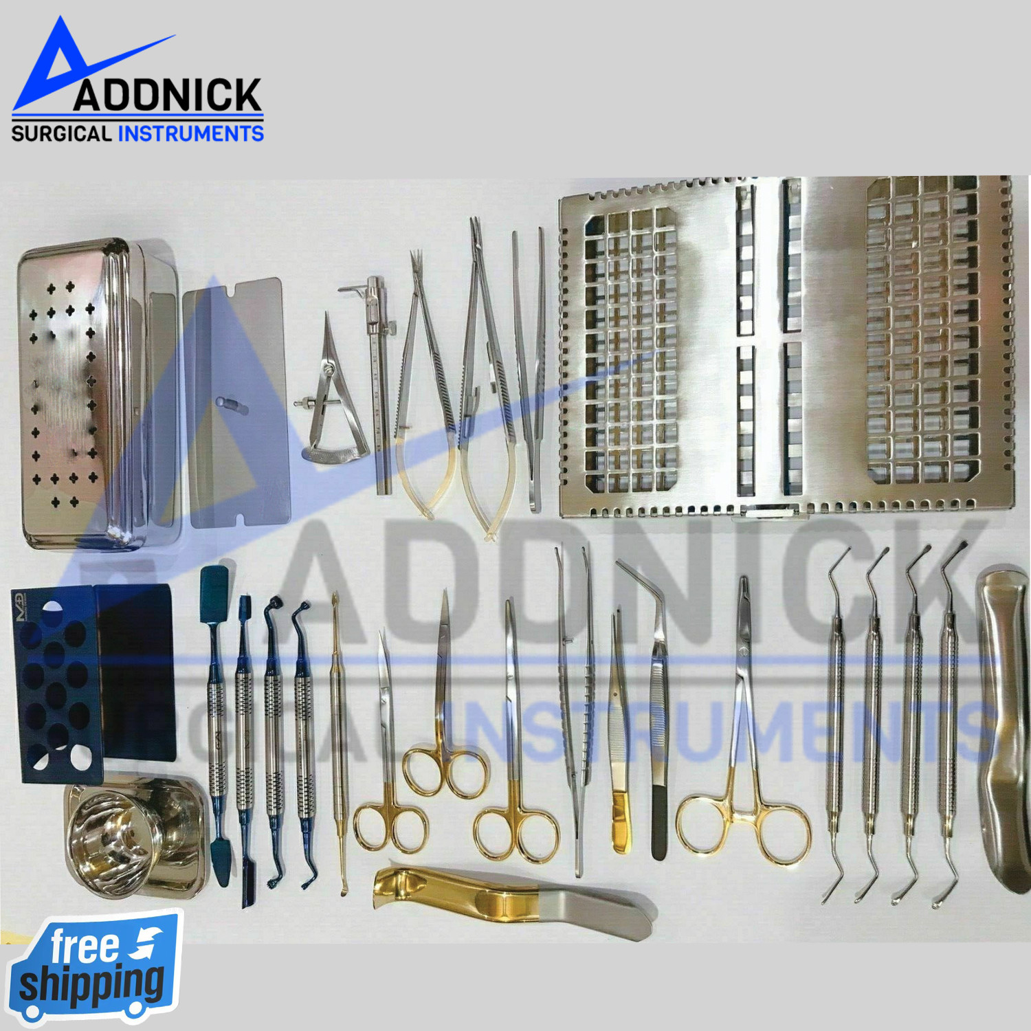 Dental PRF Box Kit 28 Pcs Bone Surgery Instruments Implant Surgical Instruments