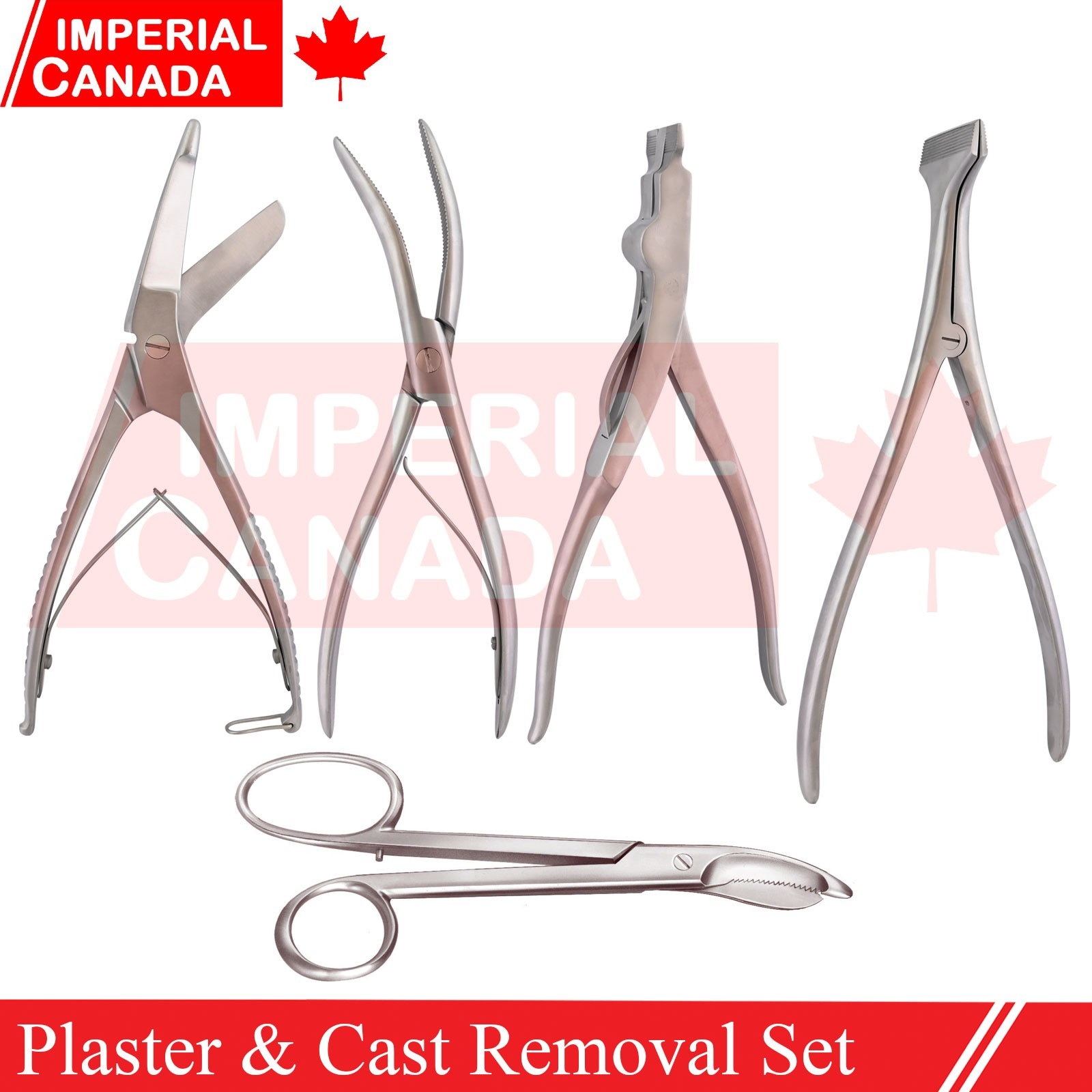 5 Pcs Plaster & Cast Removal Set Orthopedic Surgical Instruments German DS-2308