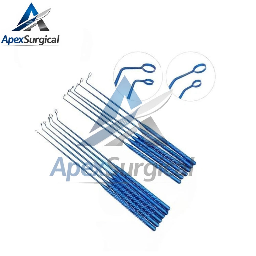 Hardy Pituitary Neuro Curettes Set Of 11 Surgical Instruments Transsphenoidal