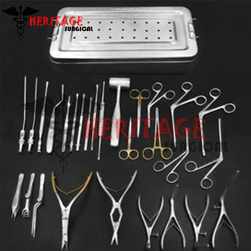 Septoplasty Instruments Set of 28 Pcs Nasal Surgery Tools Set German Quality