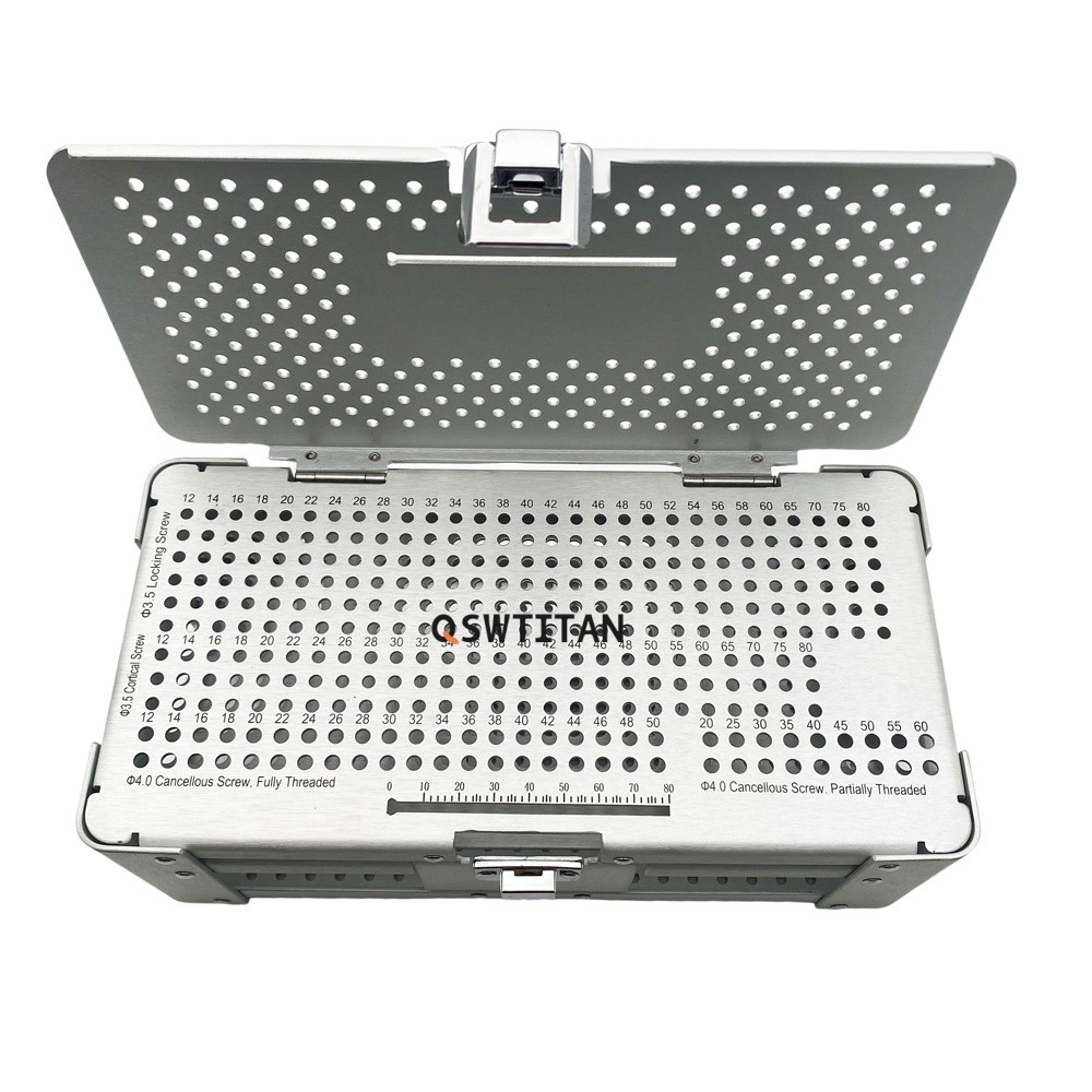 3 5 4 3.5/4.0mm Screw Box Bone Nail Placement Storage Box Case Orthopedic Instru