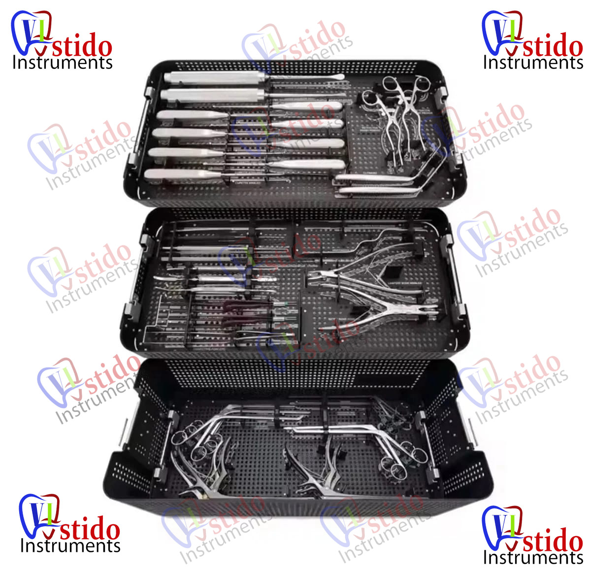 Pelvic Reconstruction Plate Orthopedic Instruments Set Pelvic Surgery Set