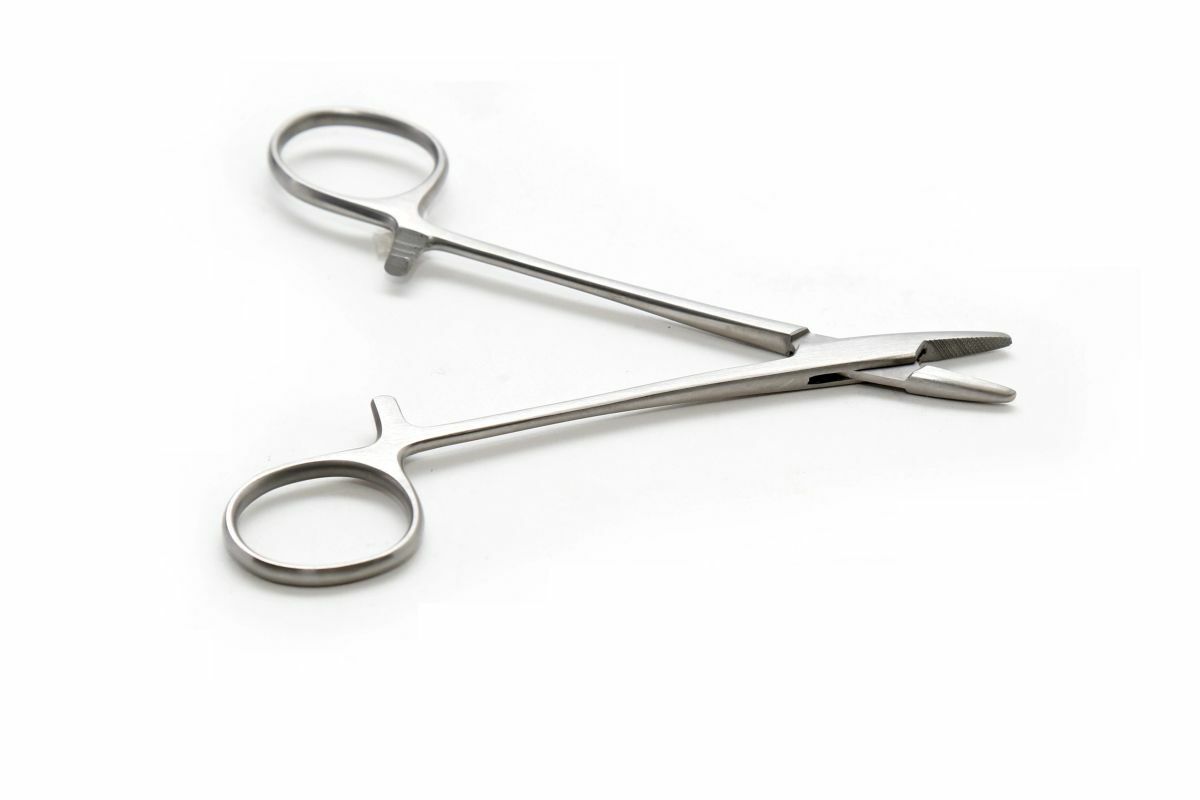 Sklar 20-1352 Webster NH 5.25” Serrated Needle Holder. New!