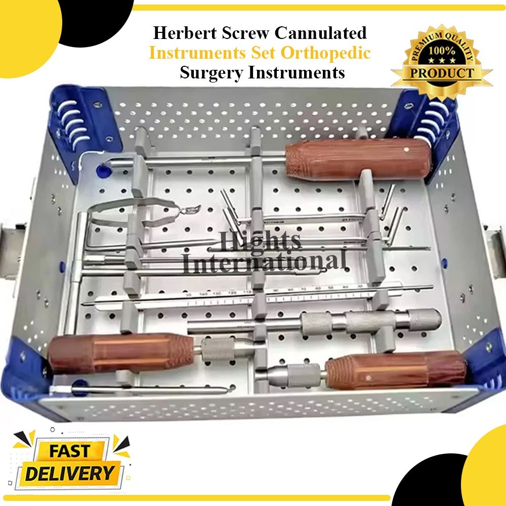 Herbert Screw Cannulated Instruments Set Orthopedic Surgery Instruments