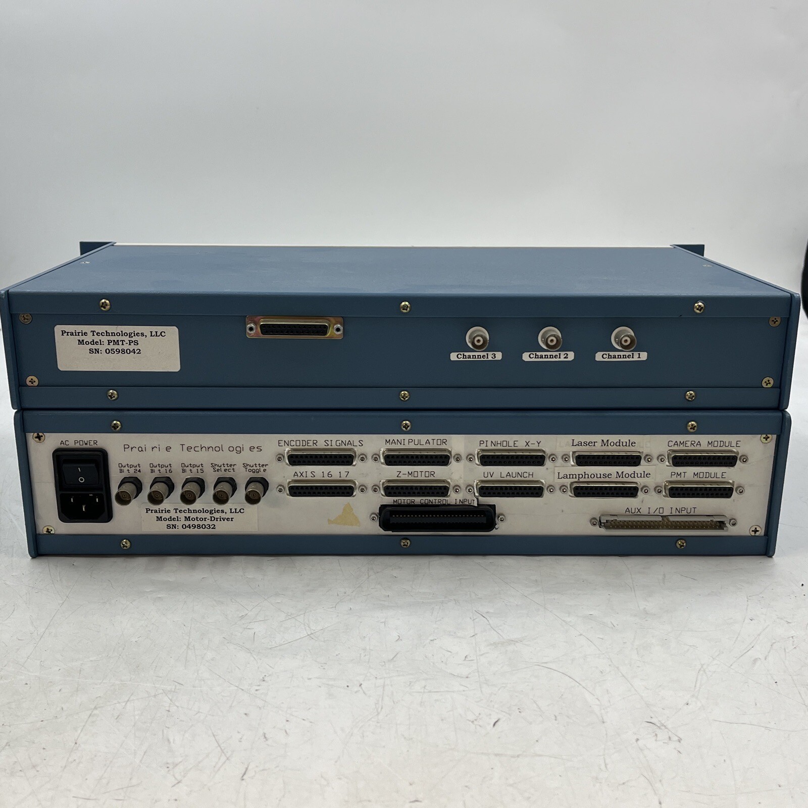 Prairie Technologies Motor Driver And PMT-PS. Untested.