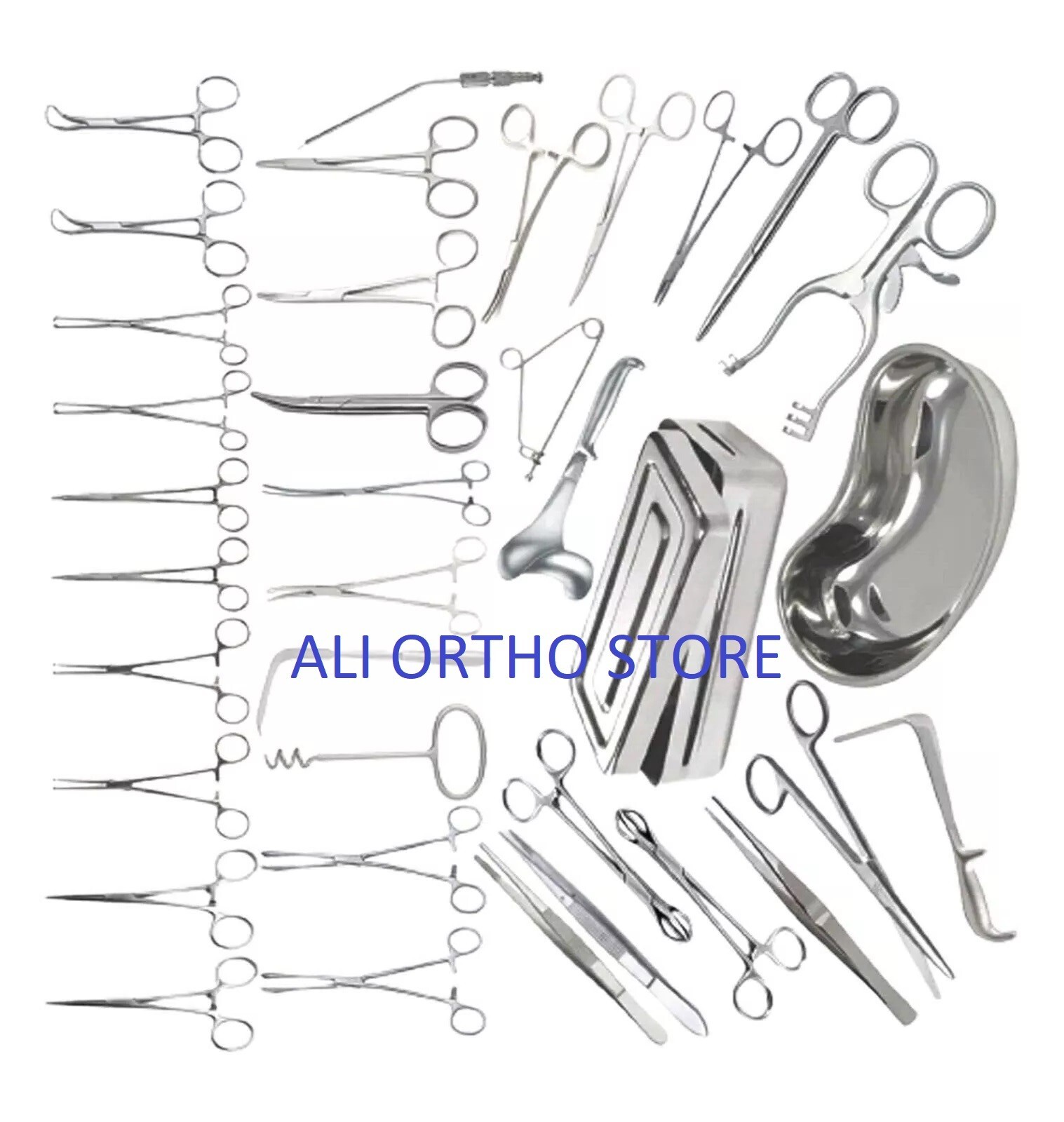 Hysterectomy Abdominal Surgery Set Vaginal Hysterectomy instruments Set 0f 62 pc