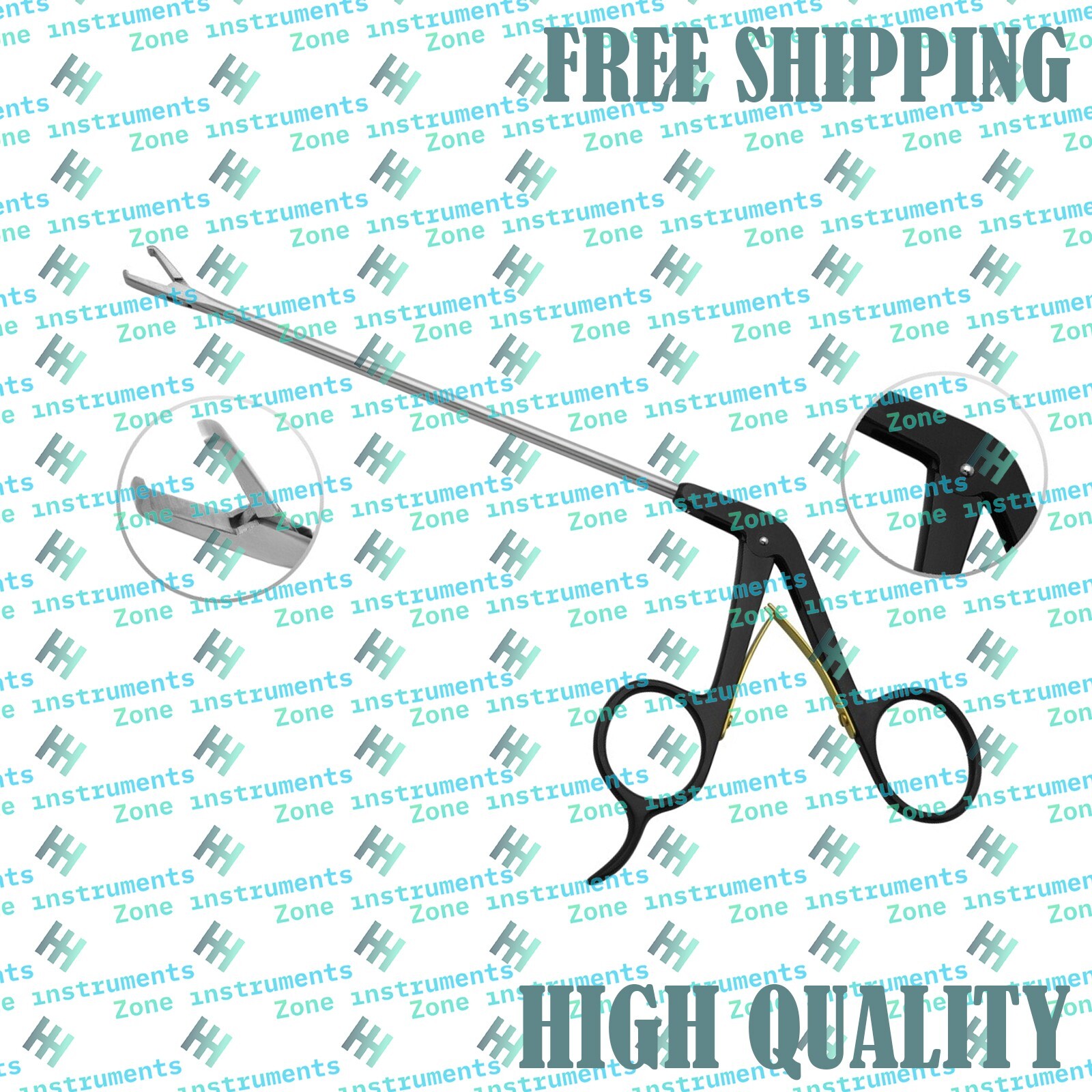 Arthroscopic Rotator Cuff Grasper – 2.7mm/3.4mm Shaft Shoulder Surgery